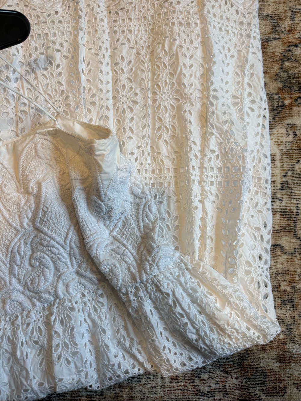 RHODE Rosa Eyelet Dress - Picture 2 of 5